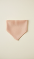 Premium Linen Dog Bandana in Blush Peach