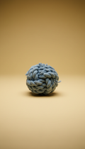Artisan Rope Dog Toy in Faded Blue